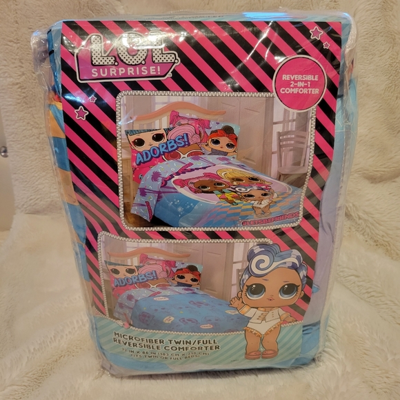 Bedding Lol Surprise Reversible 2 In 1 Twin Comforter Set Poshmark